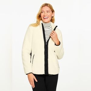 NWT - T By Talbots by Talbots Sherpa Colorblock - Large